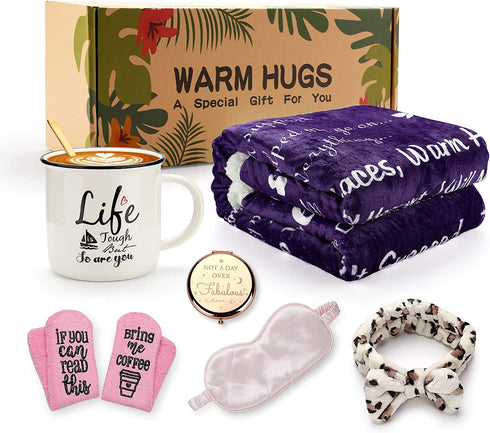 Get Well Soon Gift for Women, Sick Friend-Stress Relief Self Care Package